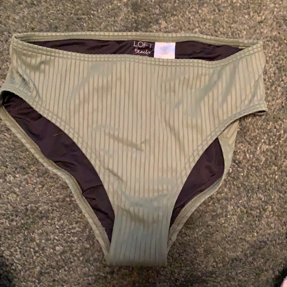 Loft high rise bikini bottoms